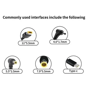 20V 3.25A 65W 4.0*1.7MM Chargeur Pour Ordinateur Portable Pour <span class=keywords><strong>Lenovo</strong></span> Adaptateur IdeaPad 310 320 3-15itl6 3-14itl6 <span class=keywords><strong>YOGA</strong></span> <span class=keywords><strong>520</strong></span> 14ikb E580 Redmibook 13 14 - Product Image 5