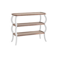 Table console en bois moderne et rétro multifonctionnelle pour salon et hôtel, montage facile, taille et couleur personnalisables