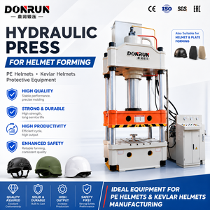Prensa Hidráulica de 315 Toneladas y 400 Toneladas para Fabricación de Cascos de PE y Kevlar, Maquinaria Hidráulica para Fabricación de Cascos Balísticos - Product Image 1