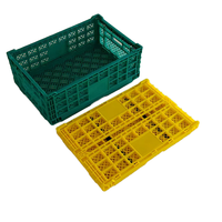 Caisse pliable personnalisable avec logo et couleur, 600*400*210MM, caisses de transport et de stockage pliables