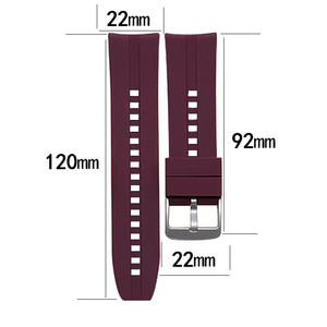 Correa de Silicona con Diseño Ejecutivo para Relojes <span class=keywords><strong>Huawei</strong></span> GT/GT2/GT3 - Product Image 3