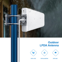 Antenne LPDA omnidirectionnelle verticale 5 GHz GSM 3G 5G WiFi 50 Ohm pour routeur extérieur longue portée Mimo