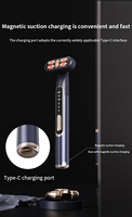 Appareil intelligent portable de soin des yeux, masseur oculaire chauffant et rafraîchissant, microcourant EMS