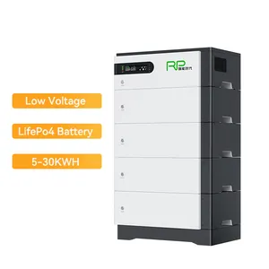 Bloco empilhável da bateria do íon do lítio para a bateria Lifepo4 do sistema home do armazenamento de energia do agregado familiar do sistema do armazenamento de energia