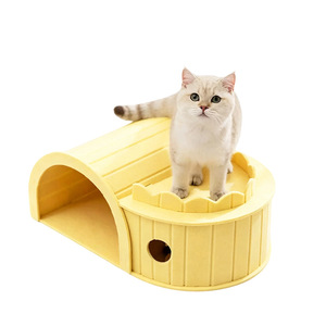 Cama para Gatos de Fieltro Tejido, Rascador y Nido, Todo en Uno, Resistente a la Abrasión, <span class=keywords><strong>Casa</strong></span> para Mascotas - Product Image 5