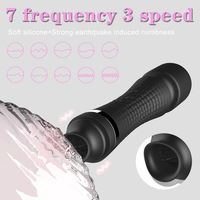 Vibromasseur multifréquence rechargeable par USB, puissant, pour femmes, avec fonction de succion clitoridienne et léchage