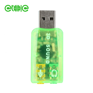 <span class=keywords><strong>Tarjeta</strong></span> <span class=keywords><strong>de</strong></span> Sonido <span class=keywords><strong>Externa</strong></span> USB 5.1 <span class=keywords><strong>de</strong></span> 2 Canales con Adaptador <span class=keywords><strong>de</strong></span> <span class=keywords><strong>Audio</strong></span> 3D e Indicador LED - Product Image 4