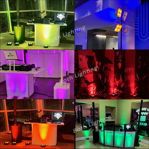 Set di 8 Luci Par LED IR4 Mini Nere con Borse, 4*12W, Wireless DMX, per DJ, Matrimoni, Discoteche, Eventi - Product Image 6