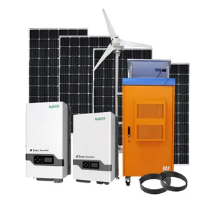Sistema de energía eólica 2000W 5kw 10kw 48V Pequeño generador de energía de turbina eólica para uso doméstico