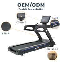 Caminadora Comercial Motorizada K-FIT K7, Equipo de Entrenamiento de Fitness para Gimnasio Comercial de Alta Resistencia