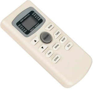 GYKQ-34 Nouvelle télécommande de remplacement compatible avec les climatiseurs <span class=keywords><strong>Soleus</strong></span>/Black Decker BPACT14HWT BPACT12WT TM-PAC-08E3 TM-PAC-12E4 - Product Image 2