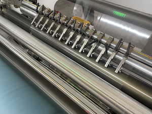 Máquina rebobinadora de corte longitudinal de papel y película plástica de alta velocidad automática con componentes de núcleo de motor PLC Siemens - Product Image 6