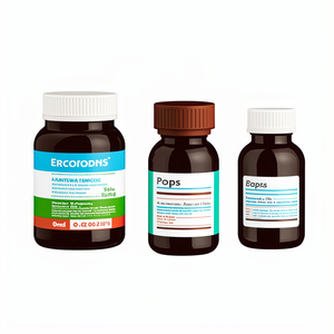 Impresión personalizada botella médica etiqueta de producto pegatinas etiquetas farmacéuticas Etiqueta de botella de medicamento de alta calidad - Product Image 1