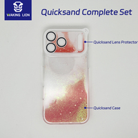 Protection d'objectif dynamique à paillettes et effet sable mouvant pour iPhone 17 Pro/17 Pro Max – Film de protection d'appareil photo anti-rayures élégant à personnaliser