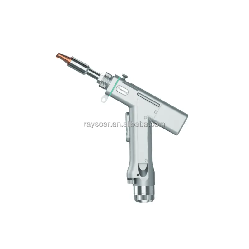Raysoar SUP23T เชื่อม4 in 1, การตัด + เชื่อม + ทำความสะอาดมือถือไฟเบอร์เลเซอร์หัวเชื่อมปืนเชื่อมสำหรับน้ำหนักเบา