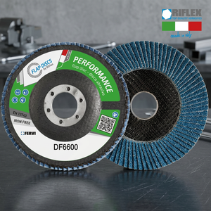 Disco Abrasivo FERVI Performance 115x22mm 120 Grana 13300 RPM, Personalizable OEM, Carburo de Silicio, Óxido de Aluminio, Diamante - Product Image 2