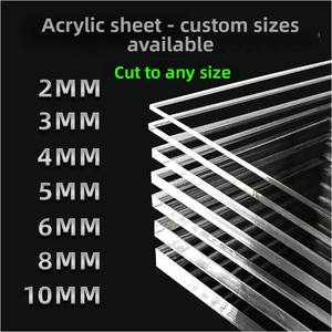<span class=keywords><strong>Plaque</strong></span> acrylique haute transparence résistante au feu, service <span class=keywords><strong>de</strong></span> découpe sur mesure, épaisseur 1-30 mm, taille 1220x2440 mm - Product Image 1