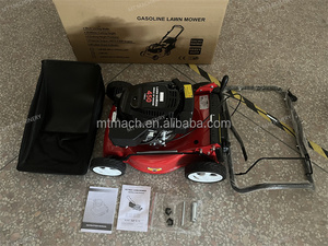 High Quality Garden Lawn <b>Mower</b> 18 Inch Gasoline Hand <b>Push</b> Self Propelled Lawn <b>Mower</b> Grass Cutting Machine - Product Image 6