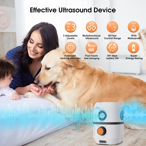 Hot mới nhất không thấm nước thiết kế có thể sạc lại xung siêu âm Dog huấn luyện viên tần số cao Flash Bark kiểm soát Pet đào tạo thiết bị - Product Image 4