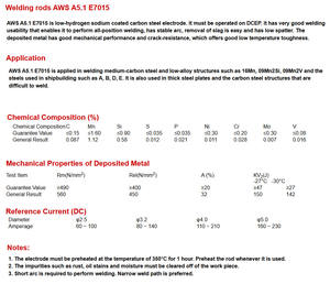 Directo de fábrica Marca X'G Varilla de soldadura <span class=keywords><strong>Electrodo</strong></span> de acero al carbono recubierto de sodio bajo en hidrógeno J507 AWS A5.1 <span class=keywords><strong>E7015</strong></span> Todas las posiciones - Product Image 2