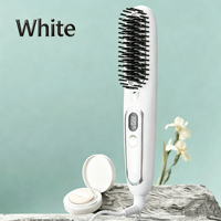 Brosse lissante sans fil multi-styler à moteur AC avec écran numérique, peigne électrique portable pour lisser les cheveux