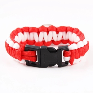 Bestseller Basketball 30 Team Woven Parachute Cord Armband für Outdoor Survival Bracelet - Product Image 3