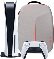 Nouvelle conception grande capacité rigide EVA Case PS5 Sac à dos pour PS5 Console et accessoires Sac à bandoulière de voyage