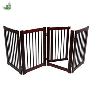 Barrière de sécurité pour enfants, portail en <span class=keywords><strong>bois</strong></span> réglable, écologique, pliable, protection contre les bébés, meubles, barrière pour salon, balcon extérieur - Product Image 1
