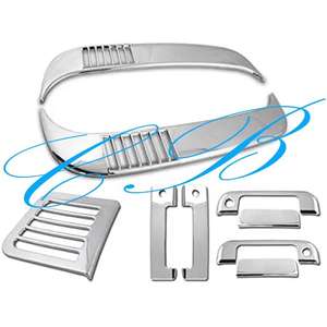 <span class=keywords><strong>Hiace</strong></span> 100 Series 1989 ~ 2005 Van Wagon Window Vent Chrome Kit Door Handle Cover AC Vent Outlet Cover Exterior Decorativo - Product Image 2