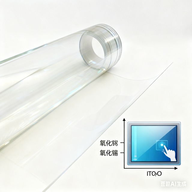 Transparent ITO Film - 85%+ Visible Light Transmission Conductive Coating for Touch Panels & Solar Cells