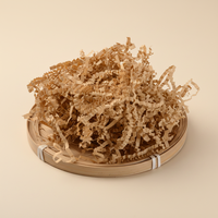 Remplissage en papier kraft froissé recyclable, 80 g/m², herbe de raphia écologique pour boîtes cadeaux coréennes et emballages de bougies