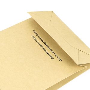 Sacs en papier kraft recyclables avec poignées personnalisées imprimées, adaptés aux aliments et aux petits accessoires, sacs en papier biodégradables - Product Image 4