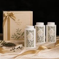 Boîtes rondes en fer blanc avec finition mate et joints à pression pour les cadeaux de mariage, les bonbons et le chocolat, stockage alimentaire sécurisé