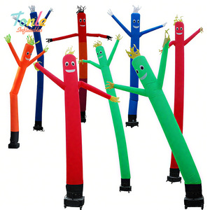 Tùy Chỉnh Nấu Ăn Khách Sạn Quảng Cáo Inflatable Vẫy Bầu Trời Vũ Công Airdancer Với Duy Nhất Đôi Chân Guys Không Khí Vũ Công - Product Image 4