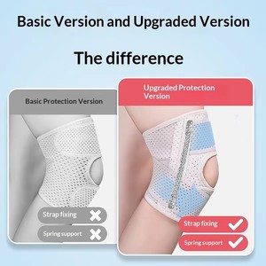 Rodillera Ajustable con Correas en V Ultra Transpirables para Rotura de Menisco, Dolor de <span class=keywords><strong>Rodilla</strong></span>, Artritis, Lesiones de MCL y ACL - Product Image 4