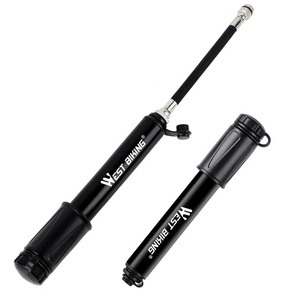 WEST BIKING Mini Bike Pump-Bomba portátil para bicicleta de montaña/carretera con manguera, válvula Presta y Schrader-Accesorios para ciclismo - Product Image 2