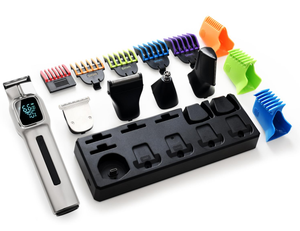 ชุดอุปกรณ์ตัดแต่งขน <span class=keywords><strong>M1903</strong></span> แบบชาร์จไฟได้ 12 in 1 กันน้ำ IPX7 หน้าจอ LCD ชาร์จด้วย Type-C แบตเตอรี่ลิเธียม (1200mAh) - Product Image 3