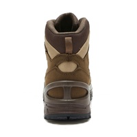 Bottes tactiques mi-hautes pour hommes vente en gros personnalisée chaussures en nubuck artificiel imperméable respirant confortable chaussures de plein air pour hommes