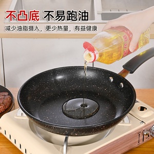 Sartén antiadherente de piedra Maifan, sartén antiadherente, sartén para freír, wok doméstico, sartén para huevos, sartén multifuncional para bistecs - Product Image 4