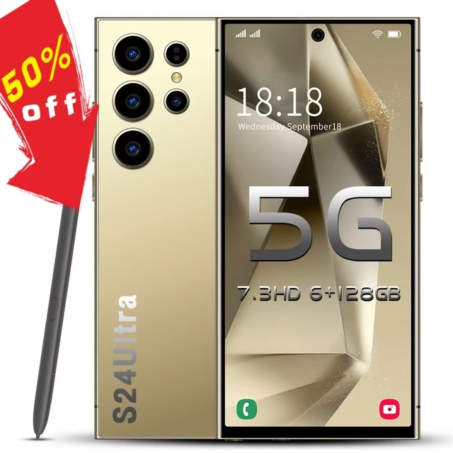 Custom Note 30 Ultra Smartphone 7.3 Inch AMOLED Screen Telephone Smartphone 5G Cellphone Large Screen HD Camera