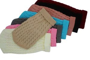 Pull tricoté personnalisé pour chien, vente en gros, chaud pour l'hiver, taille XL, motif écossais mignon, vêtements pour animaux de compagnie pour Noël - Product Image 6
