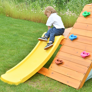Kinder Houten Speelset Game <span class=keywords><strong>House</strong></span> Met Ladder Glijbaan En Schommel Buitenspeeltuin Voor Kinderen - Product Image 3