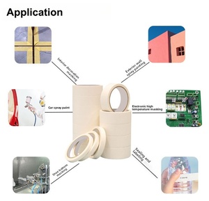 <span class=keywords><strong>Papier</strong></span> de masquage haute viscosité rouleau Jumbo ruban de masquage coloré pour la finition automatique masquage automobile matériel d'art de mariage ruban de bricolage - Product Image 2