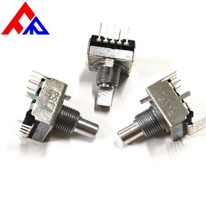 สวิตช์มัลติเพล็กเซอร์เพลาโลหะสีดำ17.1มม. DC16V 100V AC - Product Image 6