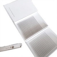 Cils en grappe segmentés doux faits à la main, en poils synthétiques, personnalisables, sur plateau, pour extension de cils individuelle DIY