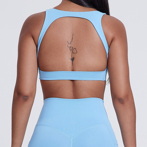 Nouvelle version Gym Fitness Yoga soutien-gorge femmes Smart tissu sport soutien-gorge dames entraînement creux dos Sport soutien-gorge - Product Image 3