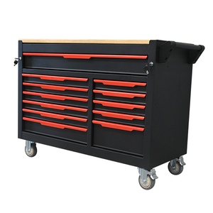 Boîte <span class=keywords><strong>à</strong></span> <span class=keywords><strong>outils</strong></span> roulante en acier robuste avec 12 tiroirs, ensemble complet d'<span class=keywords><strong>outils</strong></span> de réparation, conception modulaire personnalisable OEM, rangement portable - Product Image 2