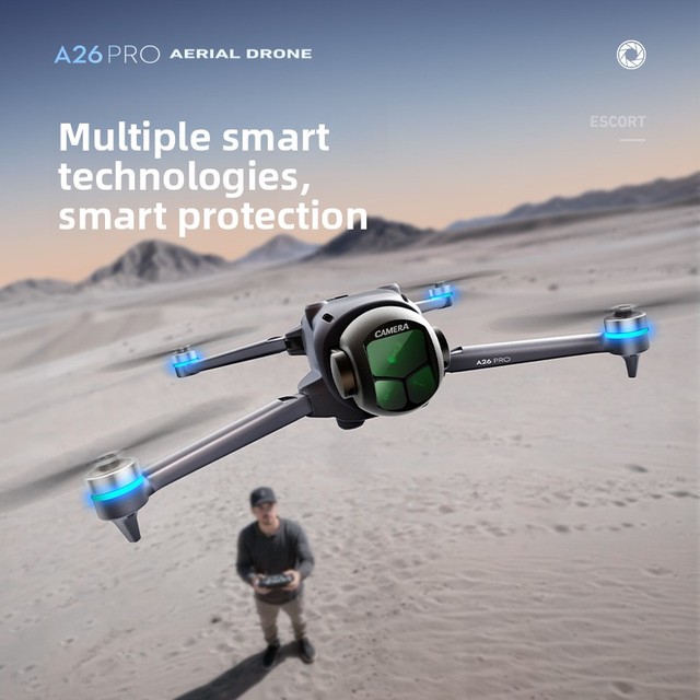 Cross-border A26 PRO Brushless GPS HD Aerial Photography Kids Quadcopter Obstacle Avoidance Remote-controlled Aircraft