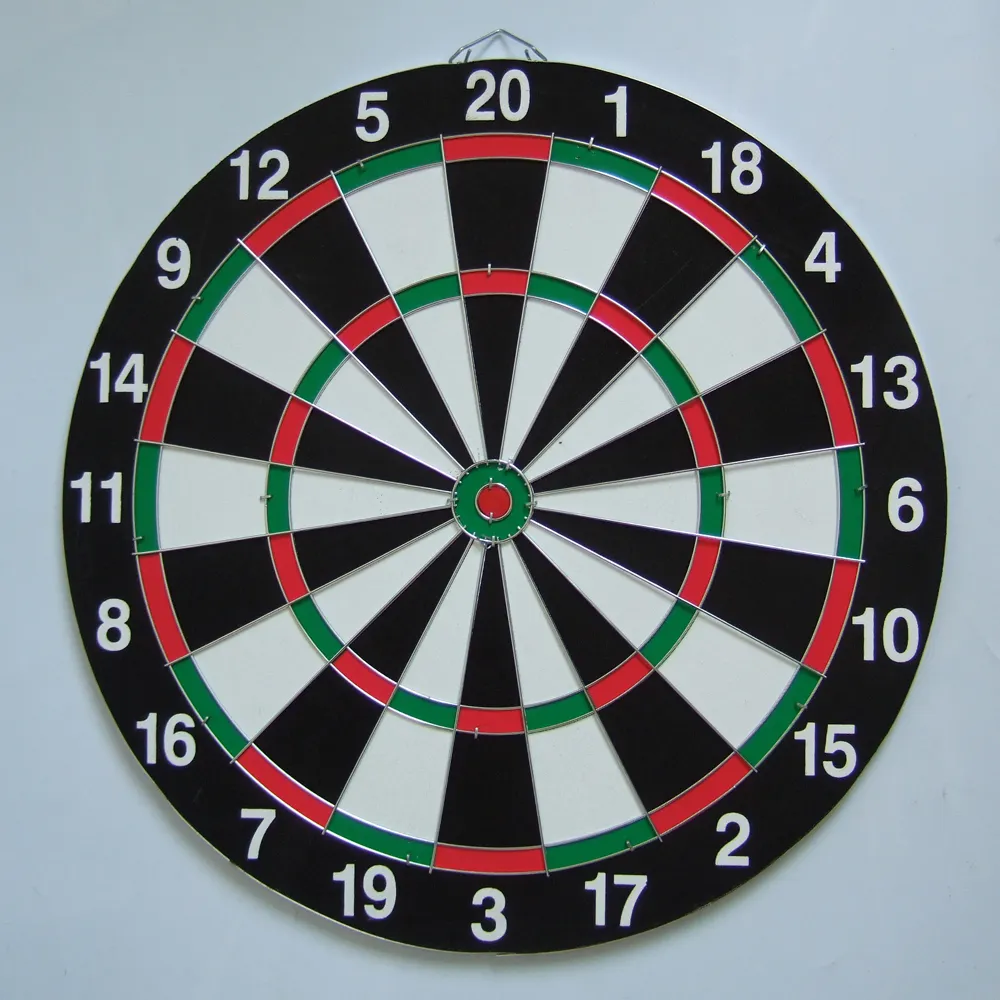 Indoor Sport Doppelt-Ziel-Dart-Magnet-Flocking-Dartbrett Doppelverdickung Outdoor-Dartbrett-Set