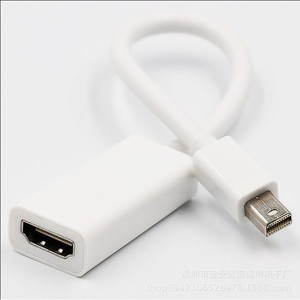 <b>Mini</b> Dp To <b>Hdmi</b> Cable 1080p Laptop Adapter Plug In PVC Material - Product Image 2